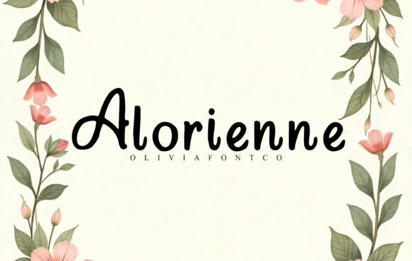 Alorienne: A Soft Script Typeface for Modern Web Design