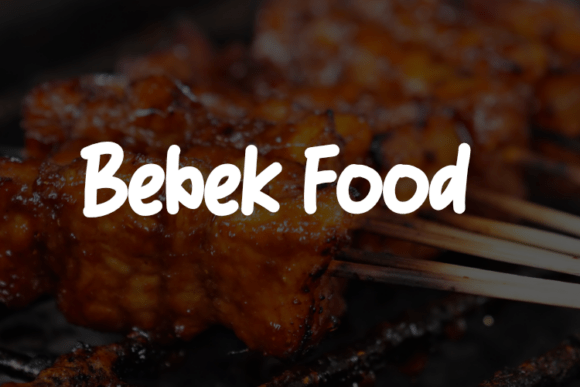 Bebek Food Font: A Marketer’s Secret for Clearer Campaign Headlines