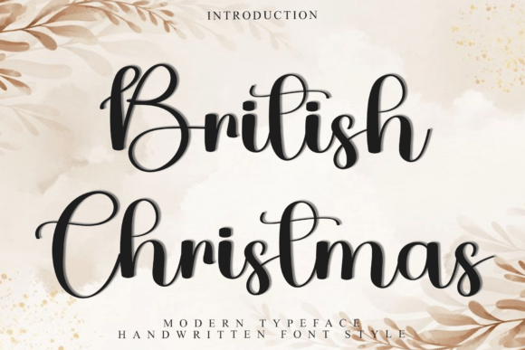 British Christmas: A Script Font for Businesses That Want to Stand Out