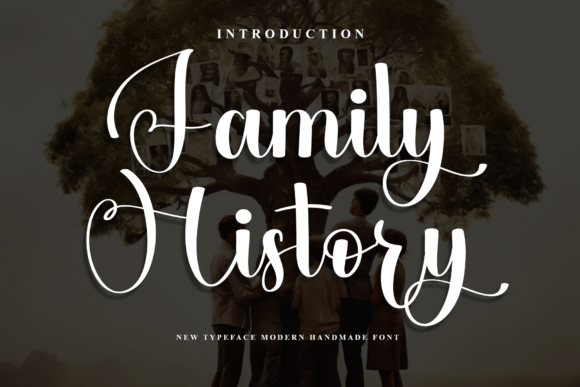 Family History Font: A Warm Typeface for Business Branding