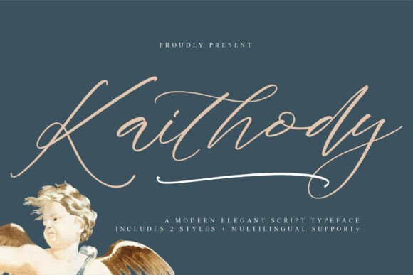 Kaithody: A Modern Elegant Font for Editorial Designers