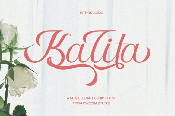 Kalita: The Graceful Script Font for Handmade Elegance