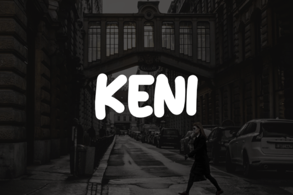 Keni: A Modern Script Font for Crafters and Makers