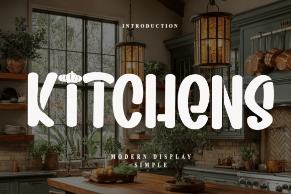 Kitchens Typeface: A Handwritten Font for Creative Projects