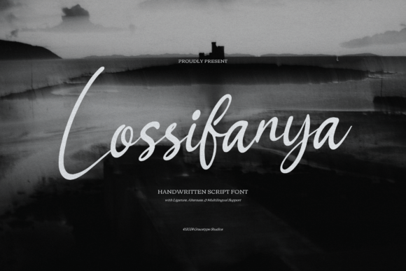 Lossifanya: A Handwritten Script Font for Campaign Creatives