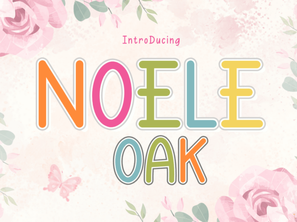 Noeleoak: A Friendly Handwritten Font for Branding Projects