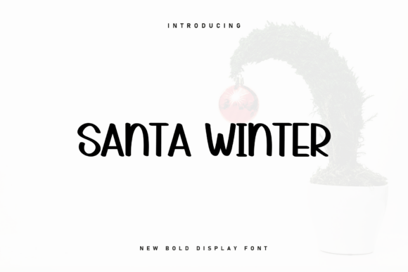 Santa Winter: A Charming Handwritten Font for Business Branding