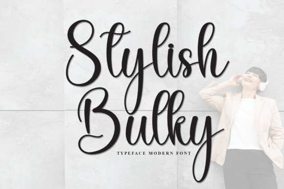 Stylish Bulky Script Font: Elevate Web Design Elegance