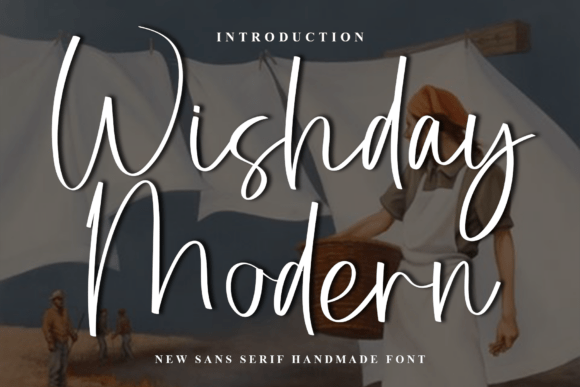 Wishday Modern: A Warm Typeface for Small Business Branding