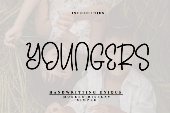 Youngers: A Playful Handwritten Font for Makers and Shops